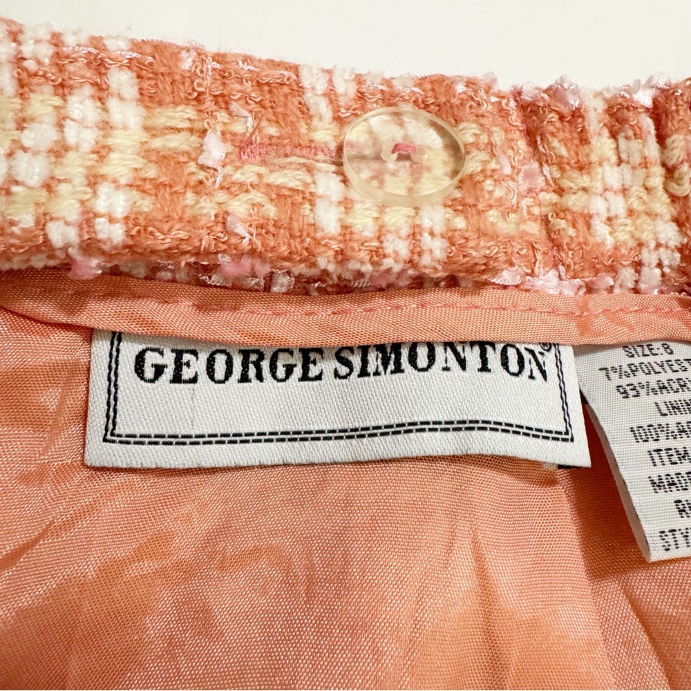 George Simonton Tweed Pencil Skirt - Picture 8 of 10